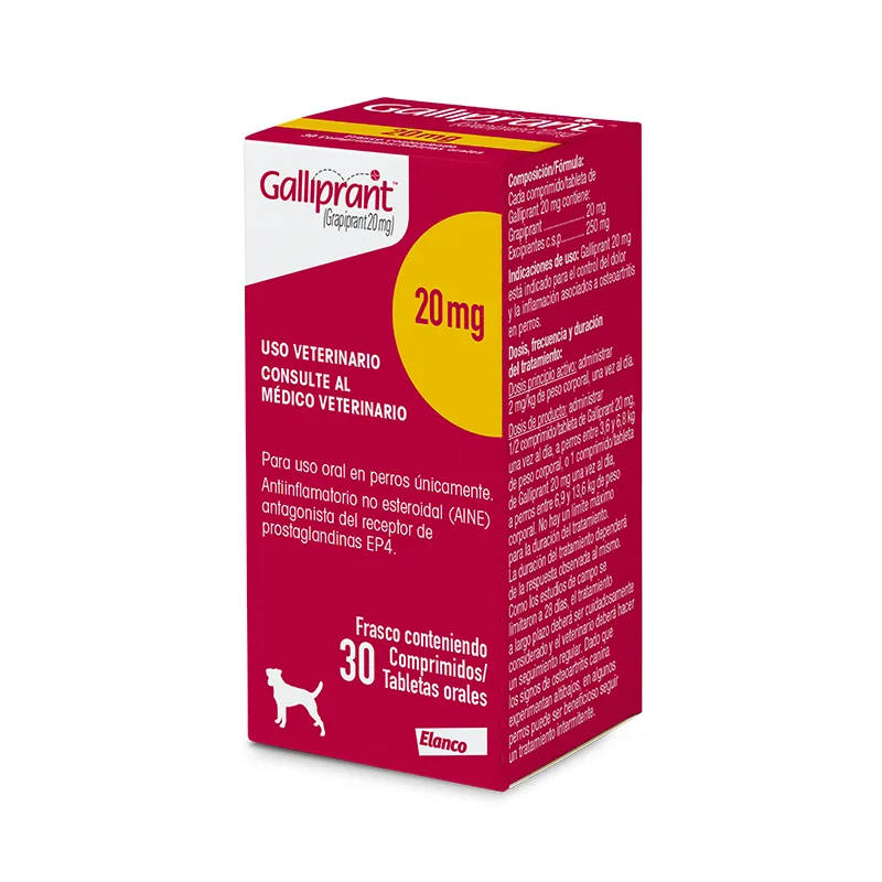 Galliprant Gapriprant 20mg 30 comprimidos