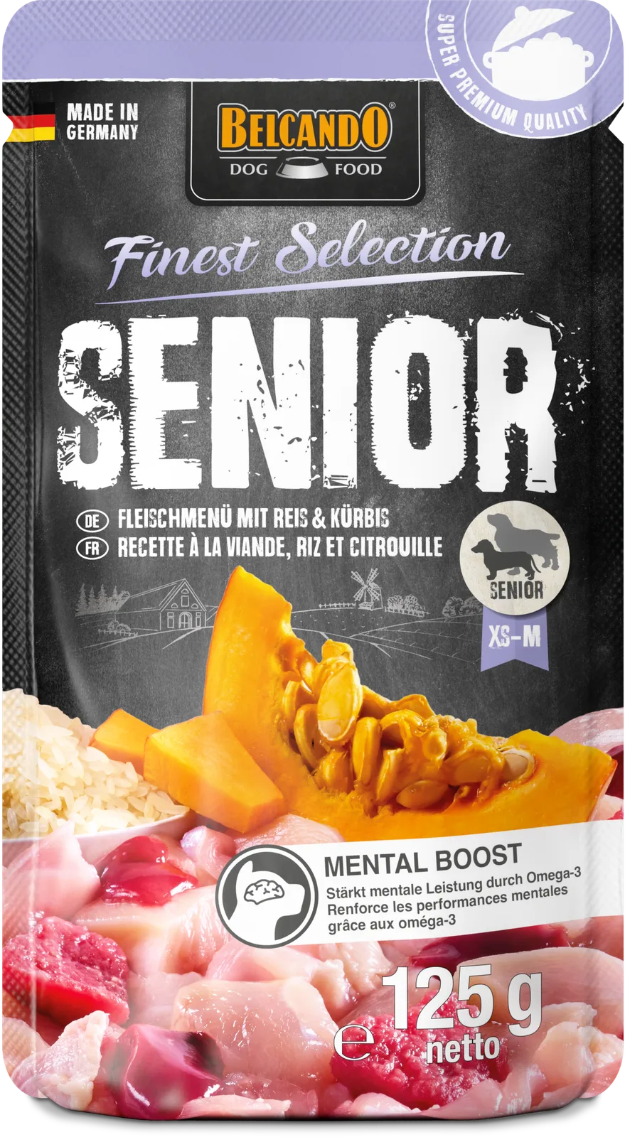 Belcando Sachet Fs Senior Menu De Carnes