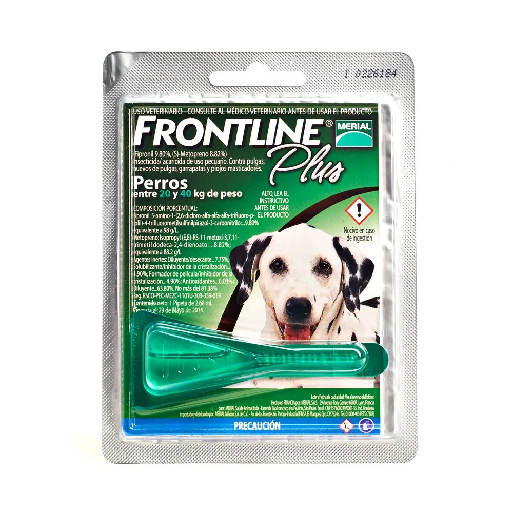 Pipeta Frontline Plus 20 a