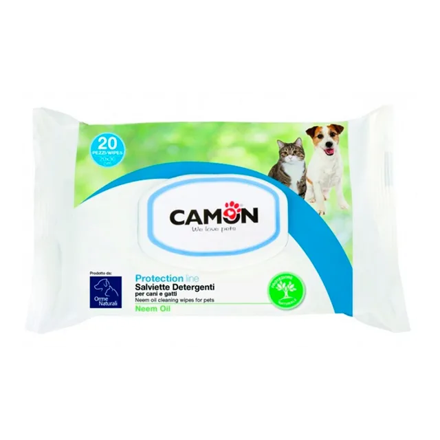 Toallitas Húmedas Aceite Neem Perro y Gato