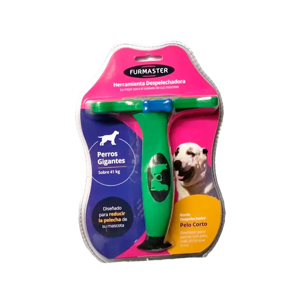 Eliminador Removedor de Pelaje Furmaste XL Perro Corto