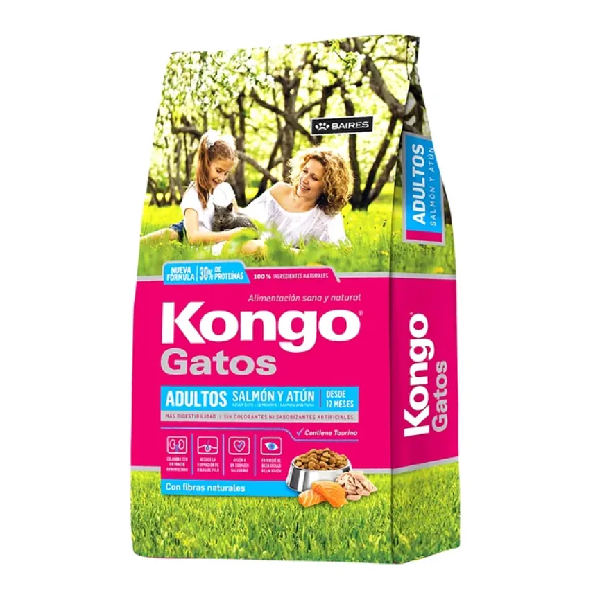 Kongo Gato Salmon Atun + de Regalo
