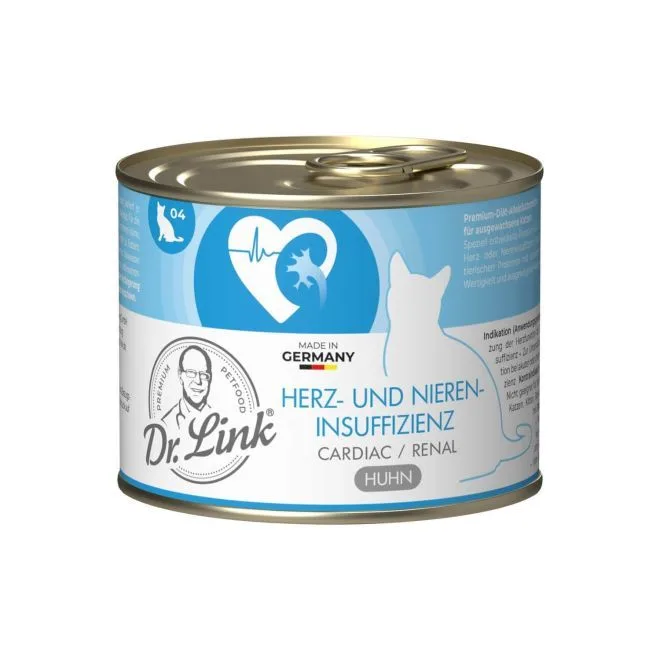 Lata Super Premium Dr Link Gato Cardiac Renal