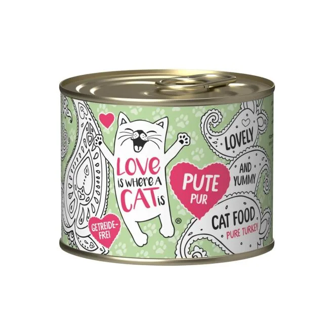 Lata Gato Love Is Where Cat Turkey Pure