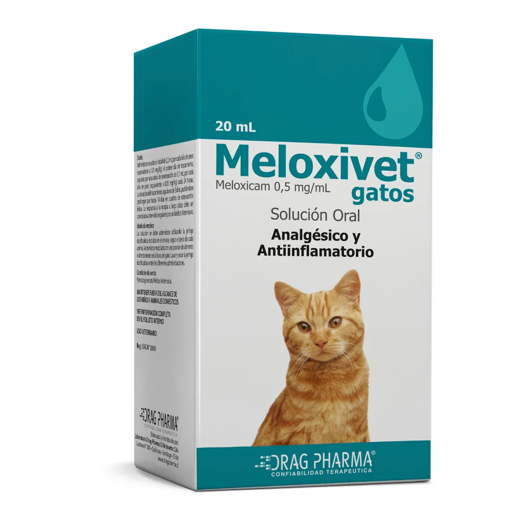 MeloxiIVet Gatos Analgésico Antiflamatorio
