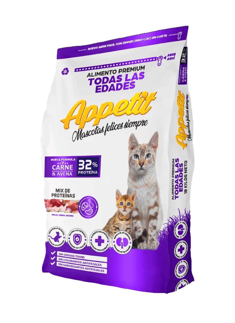 Alimento Gato Appetit Gato Adulto