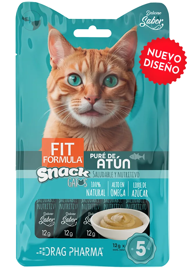 Fit Formula Gato Snack Puré de Atún 4x