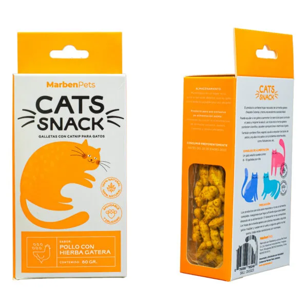 Cats Snack Galleta Pollo Catnip (CK1023)