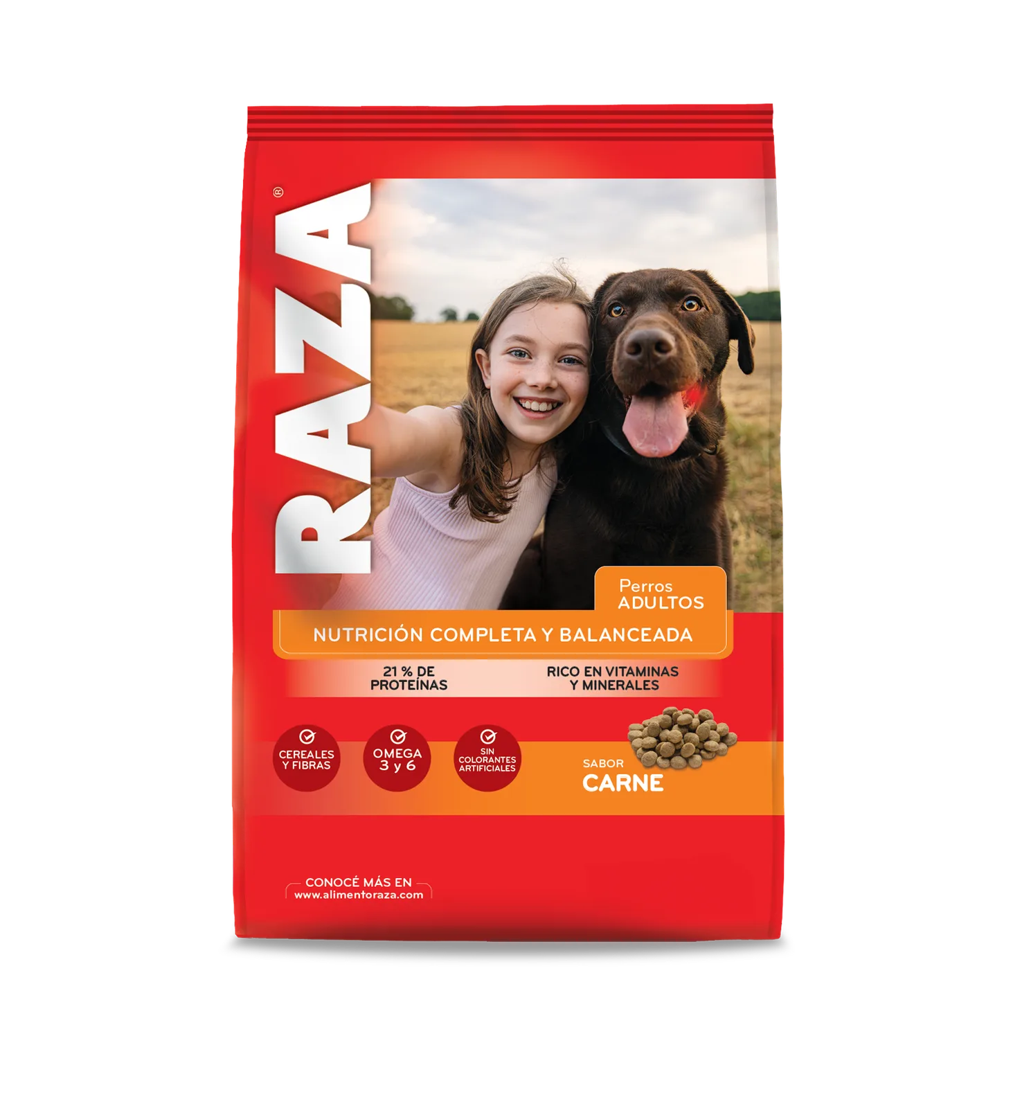 Raza Perro Adulto Carne + de Regalo
