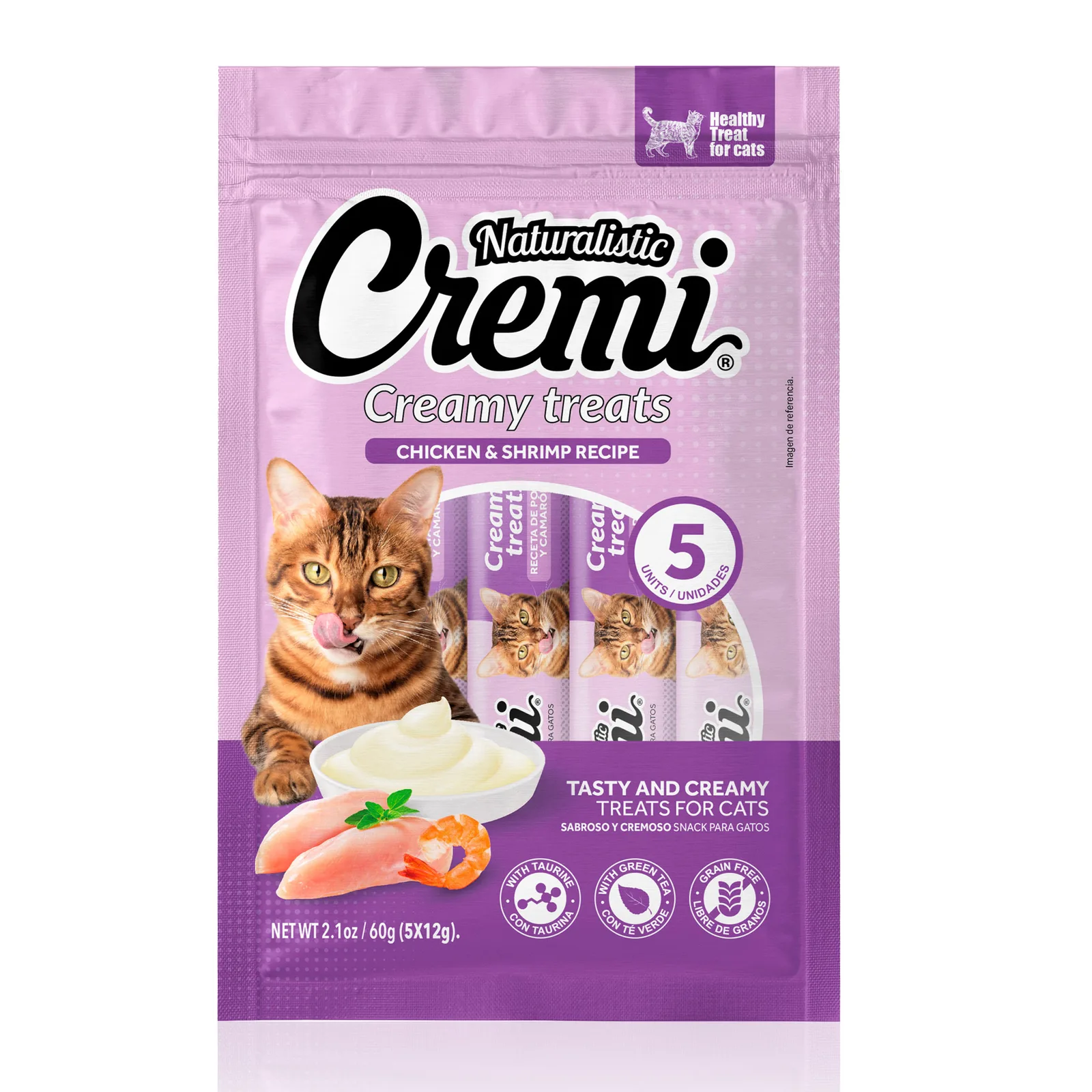 Naturalistic Cremi Chicken & Shrimp 5x (C2531) Grain Free
