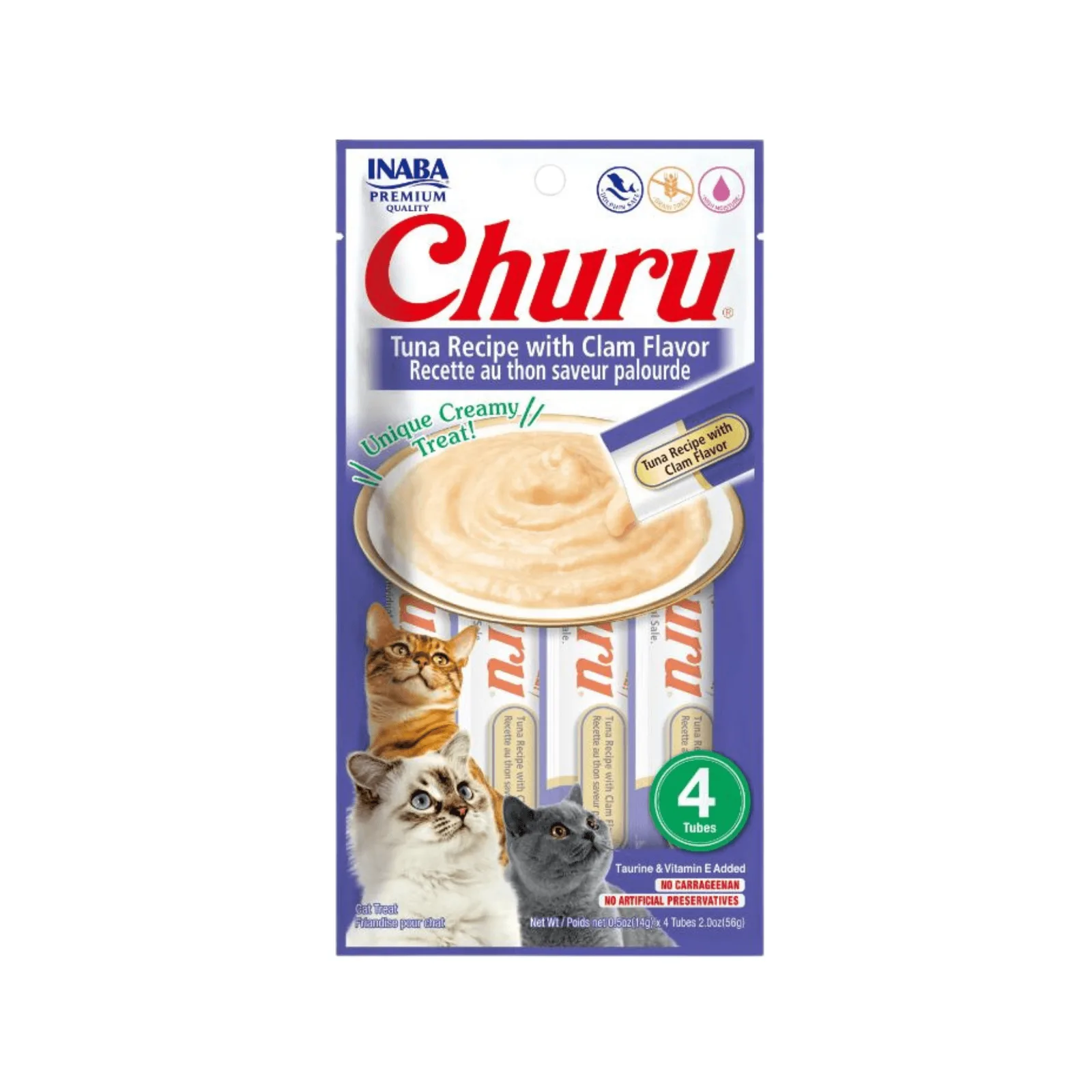 Churu Cat Tuna Recipe With Clam (USA664)