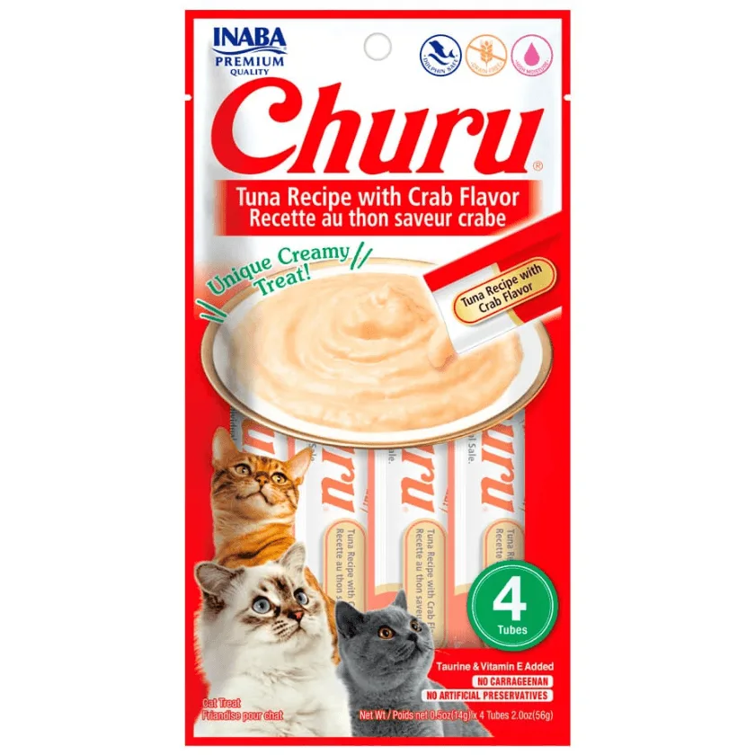 Churu Cat Tuna Recipe With Crab (USA665)