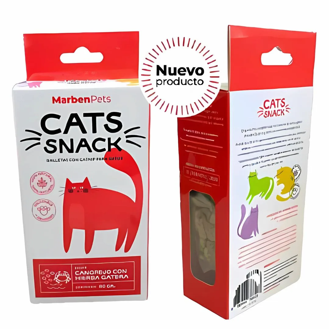 Galletas Cats Snack Cangrejo & Hierba Gatera (CK1026)