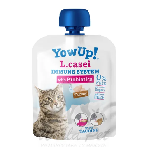 Snack para Gato Yogurt Yow UP L Casei Probiotics Turkey
