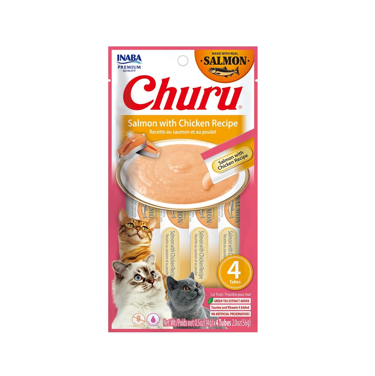 Churu Cat Salmon&Chicken (USA680)