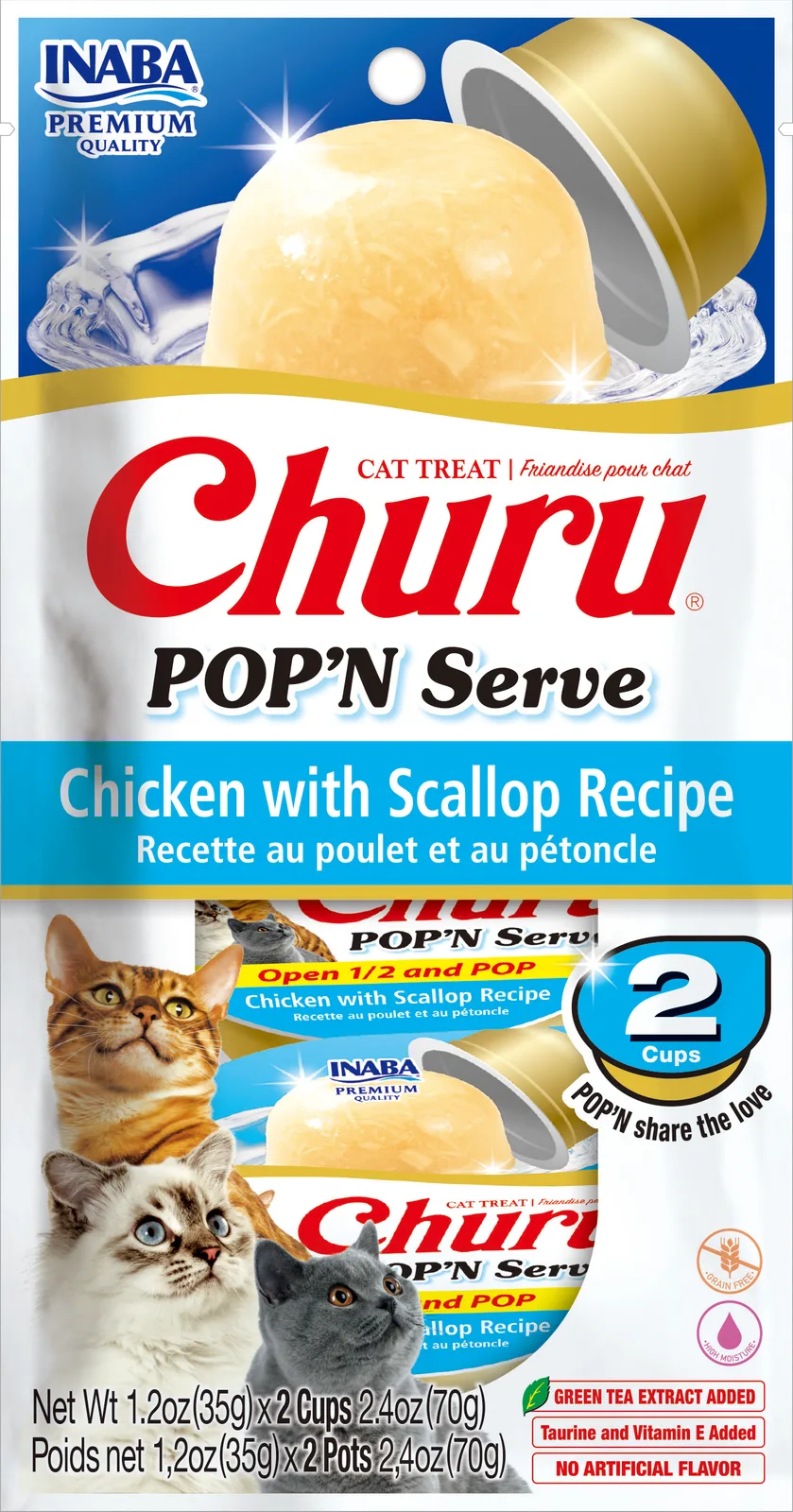Churu Pop´N Serve Pollo&Scallop (USA753)