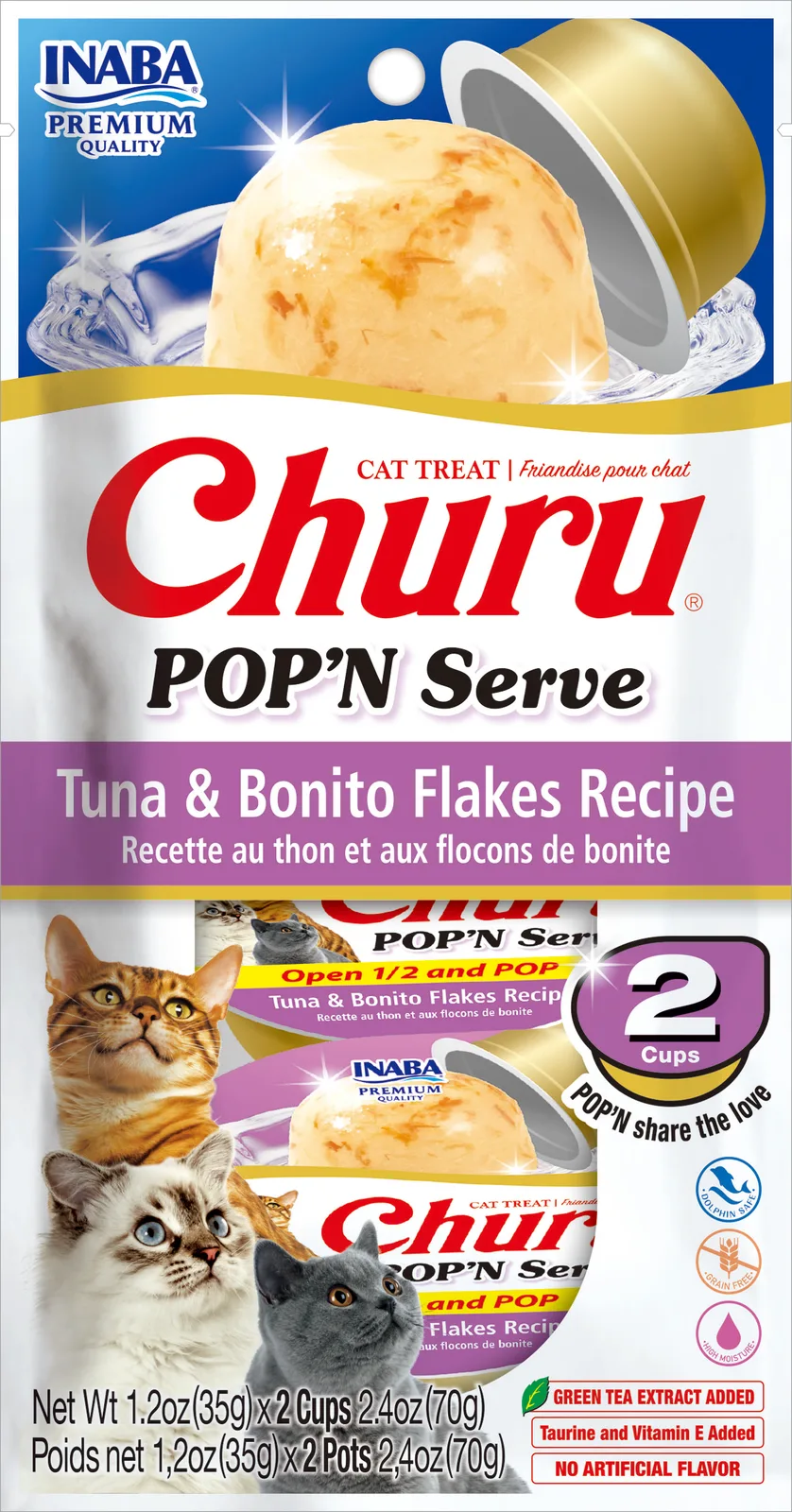 Churu Pop´N Serve Atun&Hojuela (USA754)