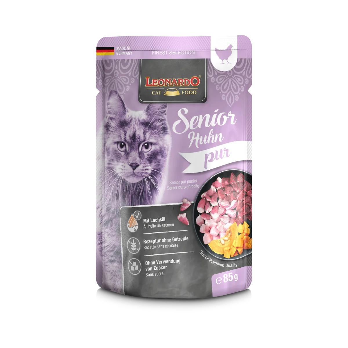 Sachet Leonardo Gato Senior Ave Unidad
