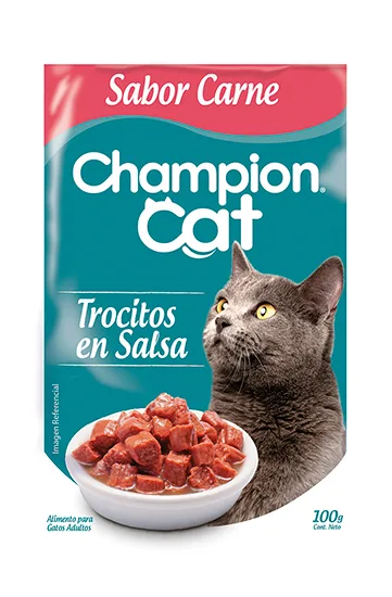 Sachet Champion Cat Carne 24x