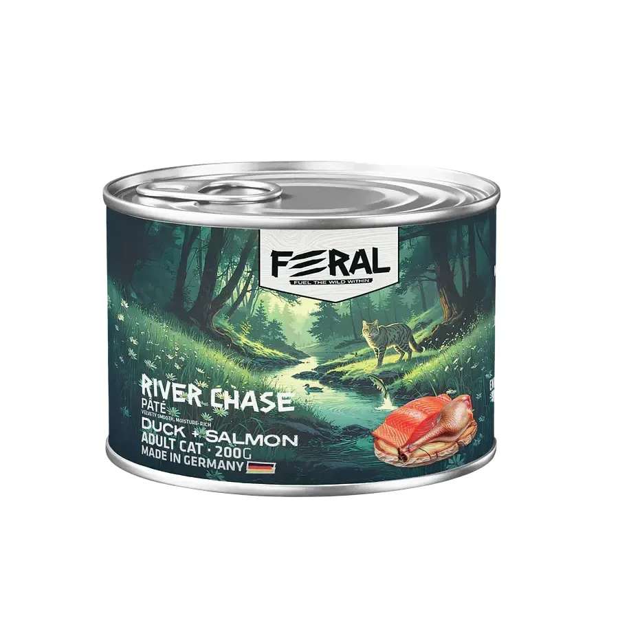 Lata Feral Gato Adulto Duck&Salmon
