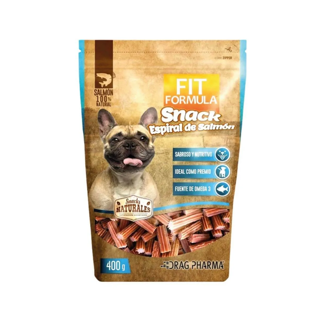 Snack Fit Espiral de Salmón