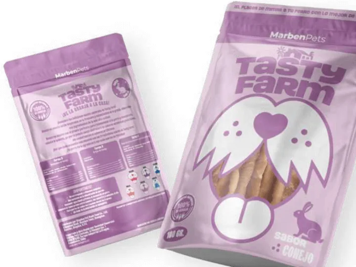Snack Perro Tasty Farm Palo de Carnaza y Carne Conejo (TF1053)