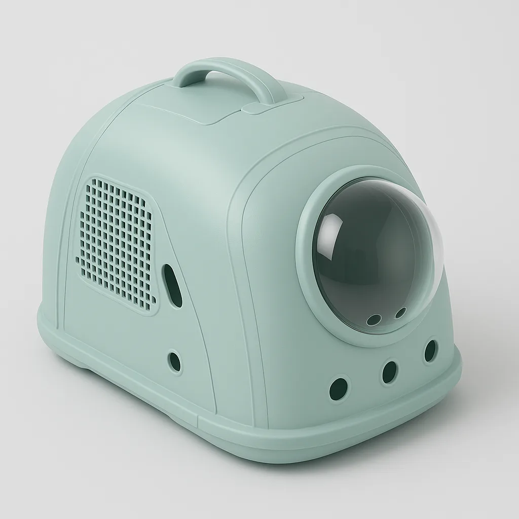 Transportador para Gatos Cúpula Desmontable