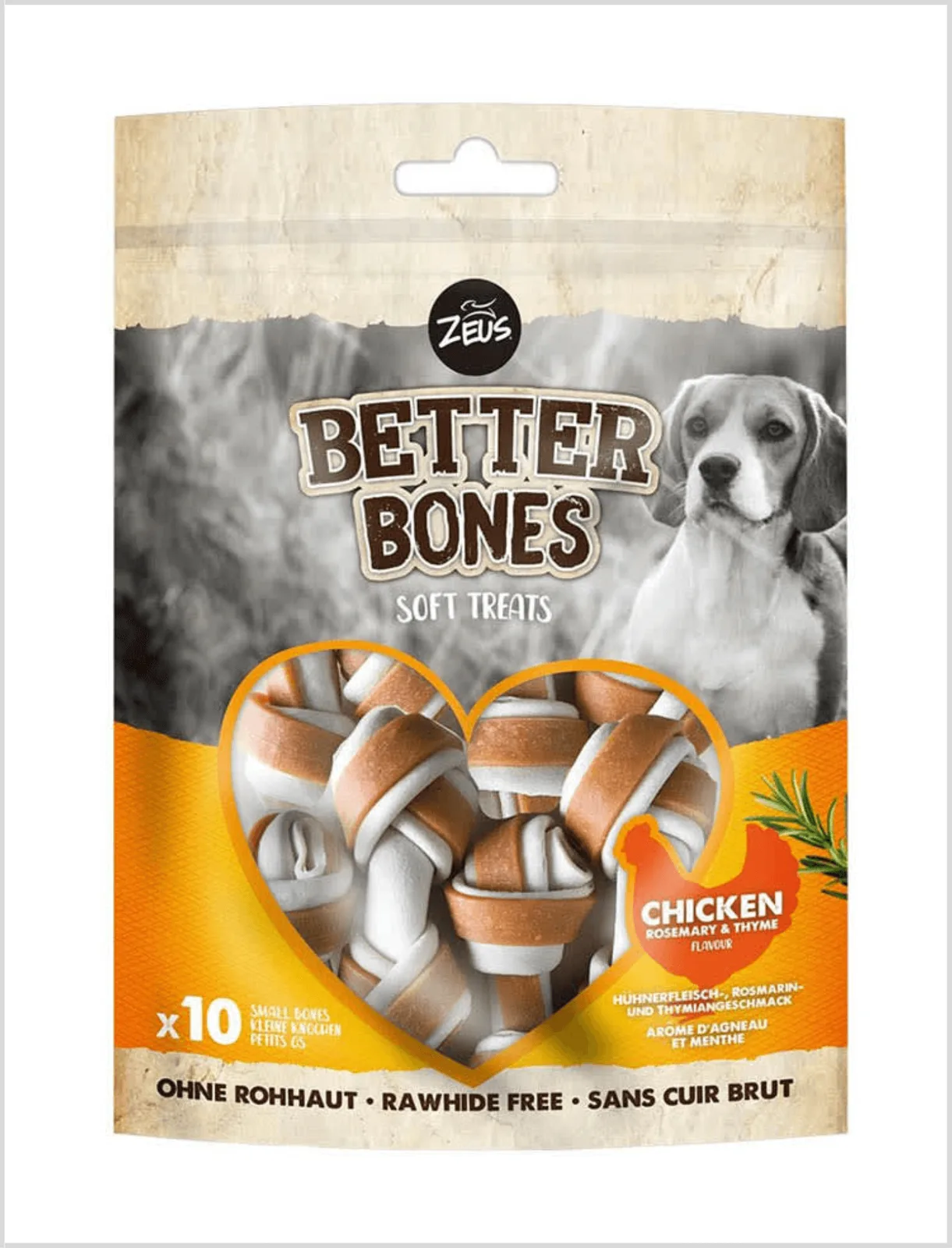 Snack para Perro Zeus Better Bones Huesitos Pollo Unidad