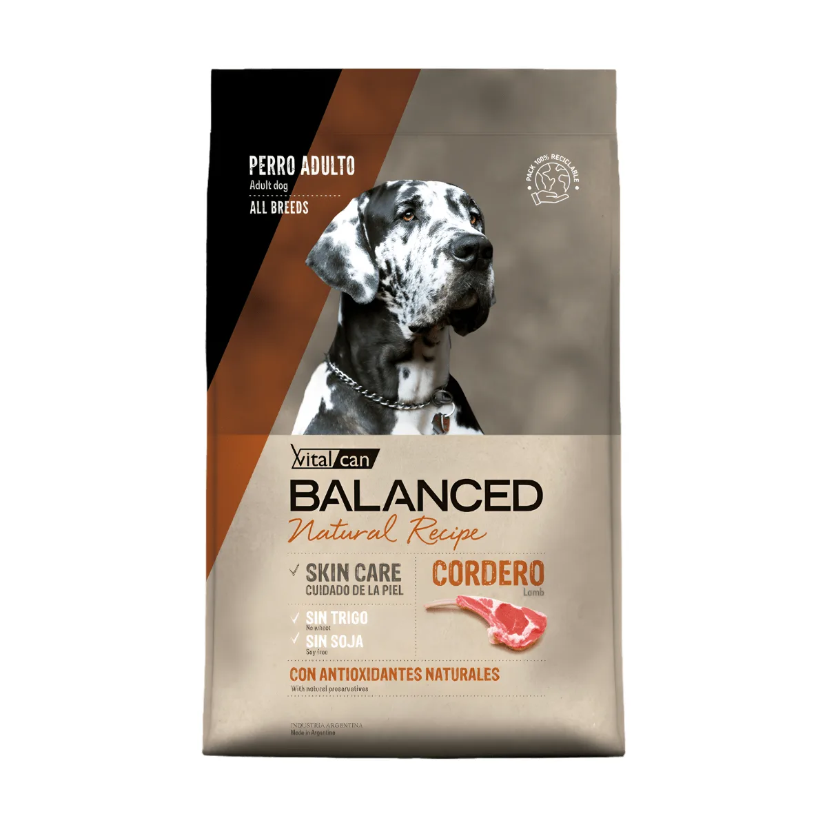 Vitalcan Balanced Perro Cordero 15+