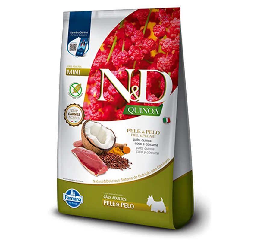 N&D Quinoa Canine Skin Coat Pato