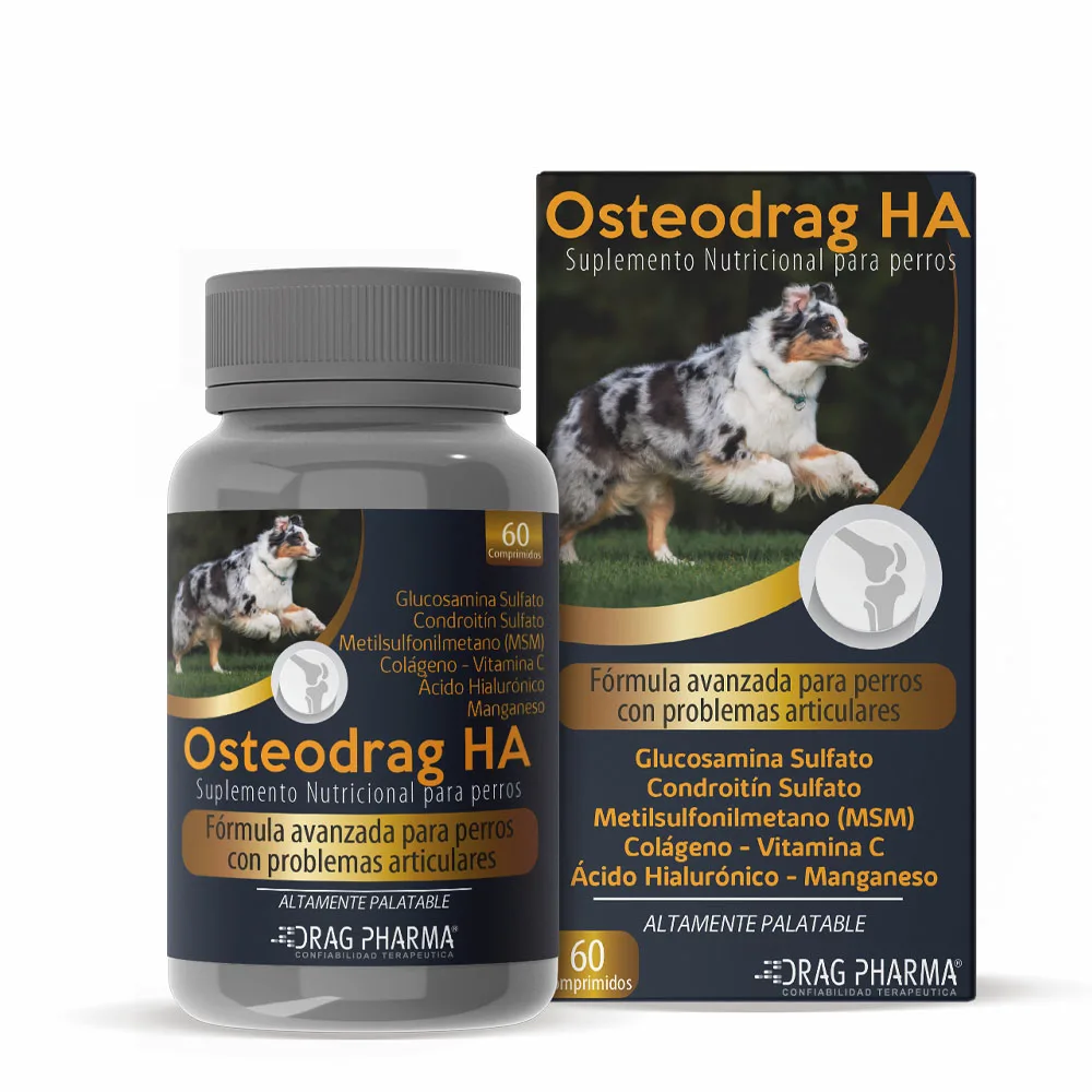 Suplemento OsteoDrag HA 60 Comprimidos