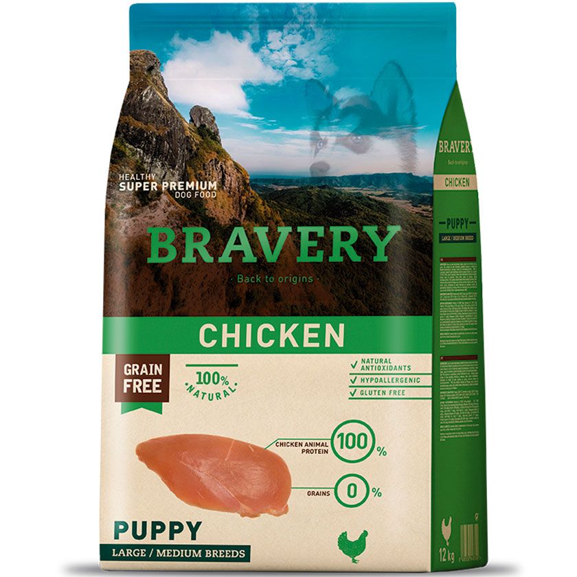 Bravery Chicken Puppy Large Medium Breed