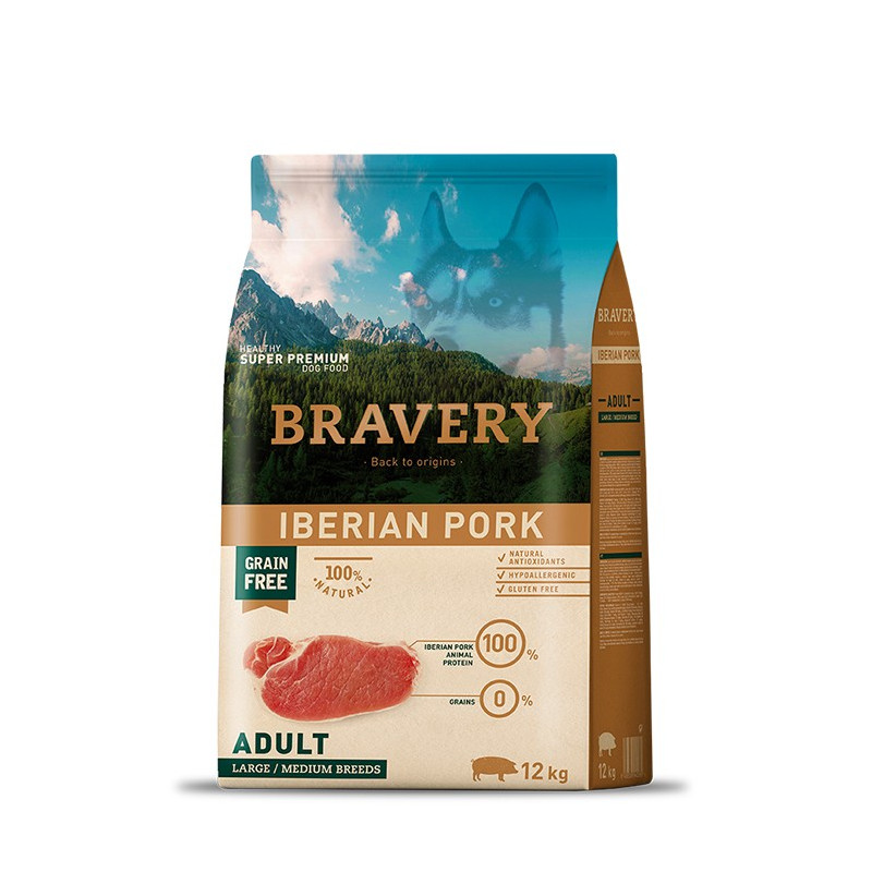 Bravery Iberian Pork Adult Large Medium Breeds