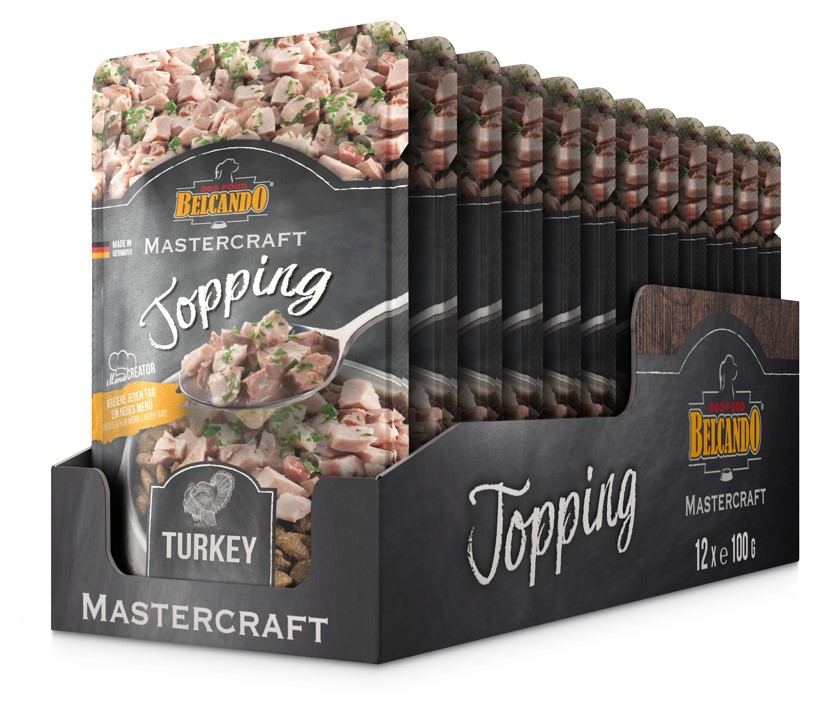 Belcando Perro Sachet MasterCraft Topping Pavo 12 Unidades
