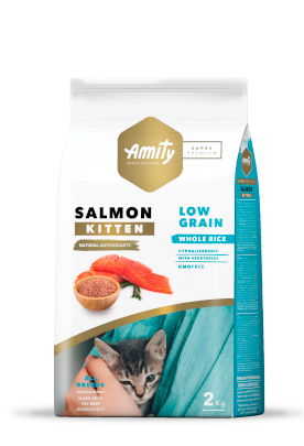Amity Low Grain Salmon Gato Kitten