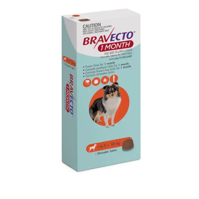 Bravecto Perro Antipulgas y Garrapatas 4.5 a
